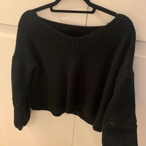 BLACK 🖤 LF zip sweater